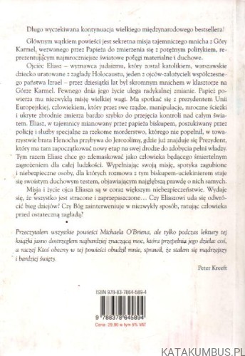 Ojciec Eliasz. Dzień Gniewu. MICHAEL D. O'BRIEN