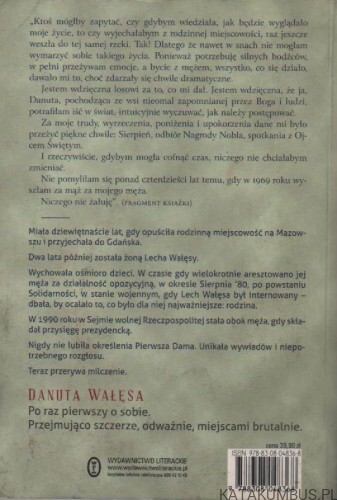 Marzenia i tajemnice. DANUTA WAŁĘSA