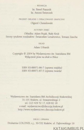 Wstańcie, chodźmy! JAN PAWEŁ II