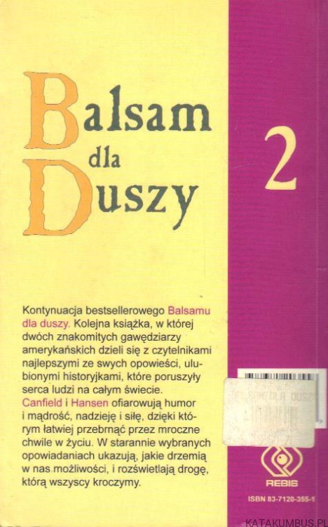 Balsam dla duszy II. JACK CANFIELD, MARK VICTOR HANSEN