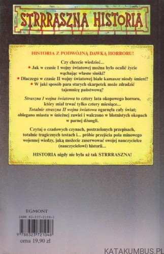 Straszna I wojna światowa i Totalnie straszna II wojna światowa. TERRY DEARY, MARTIN BROWN