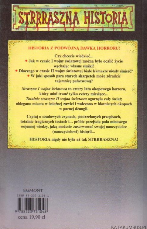 Straszna I wojna światowa i Totalnie straszna II wojna światowa. TERRY DEARY, MARTIN BROWN