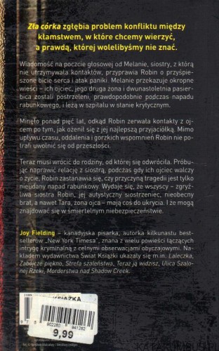 Zła córka. JOY FIELDING