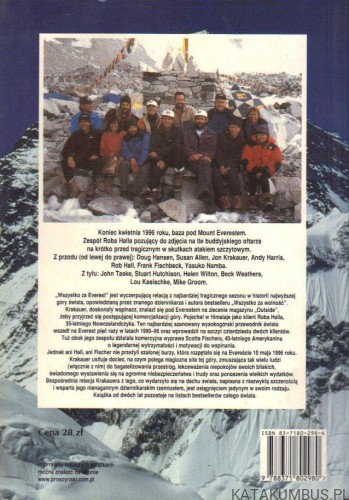 Wszystko za everest. JON KRAKAUER