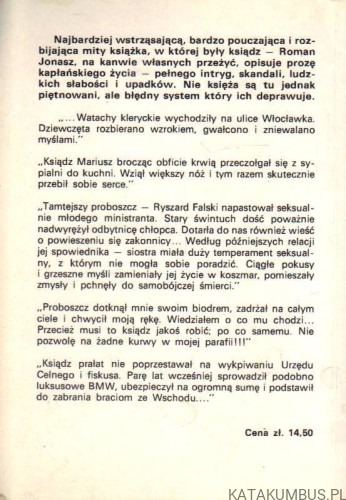 Byłem księdzem. ROMAN JONASZ