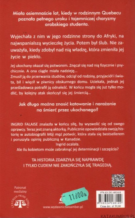 Mój mąż potwór. INGRID FALAISE