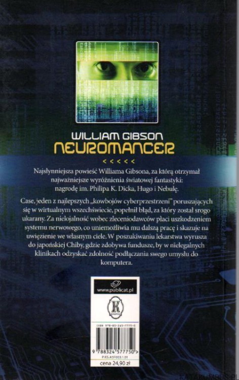 Neuromancer. WILLIAM GIBSON