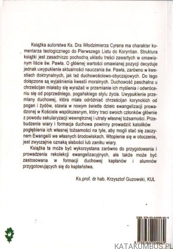Zmiana myślenia chrześcijanina pośród pogańskiego świata. Ks. Dr WŁODZIMIERZ CYRAN