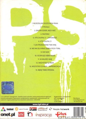 PS. TGD (CD+DVD)