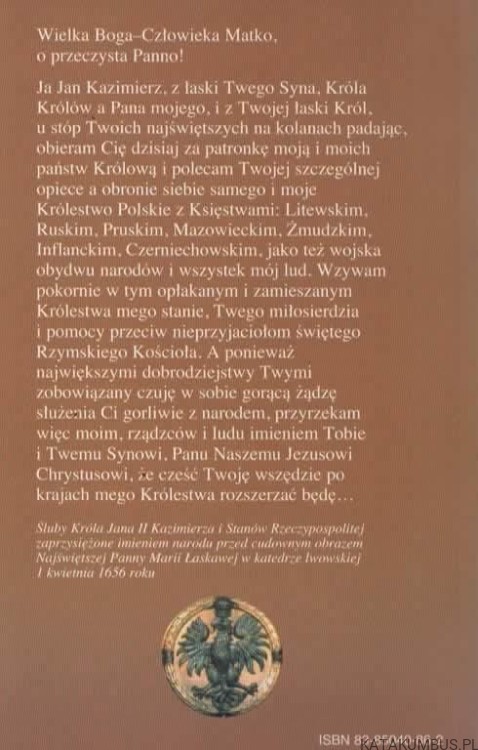 Zaufajcie Maryi. ANNA DĄBMSKA