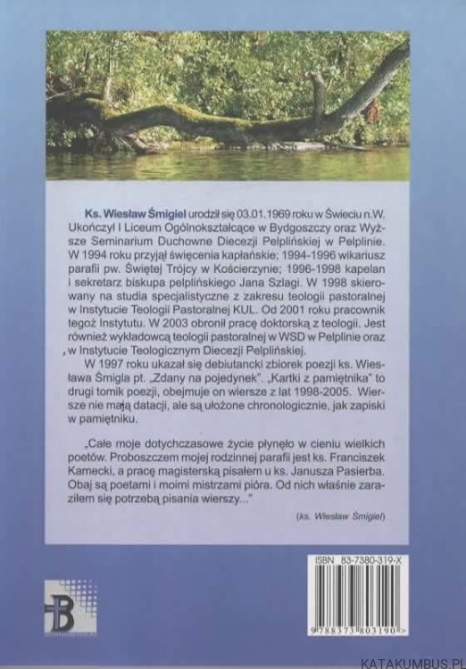 Kartki z pamiętnika. ks. WIESŁAW ŚMIGIEL