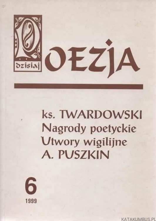 Poezja dzisiaj. red. ALEKSANDER NAWROCKI