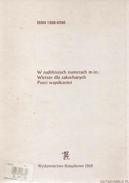 Poezja dzisiaj. red. ALEKSANDER NAWROCKI