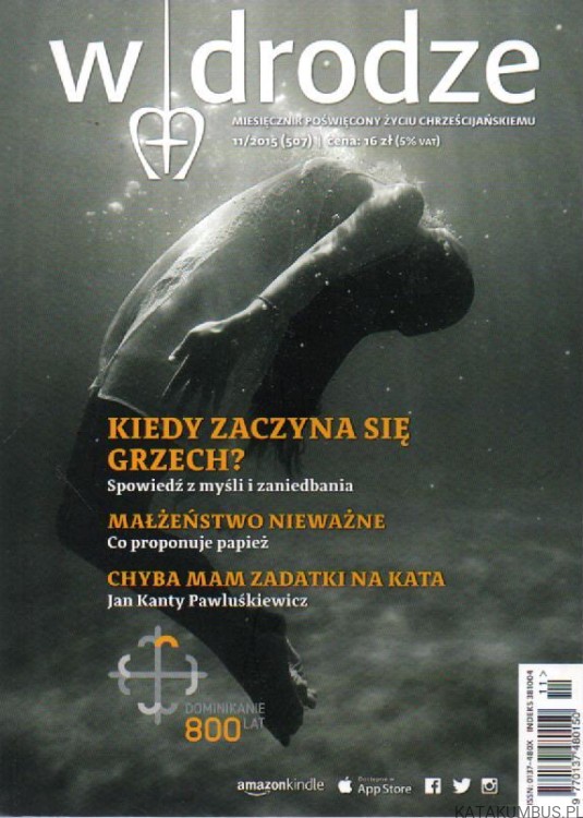 W drodze nr 11/2015. Kiedy zaczyna się grzech? PRACA ZBIOROWA