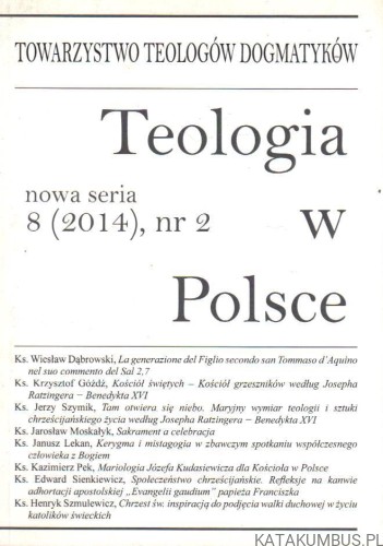 Teologia w Polsce 8 (2024), nr 2. PRACA ZBIOROWA