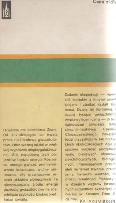 Fenomen kosmosu. CZESŁAW CHRUSZCZEWSKI