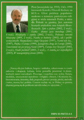 Polonia : ku ojczystym źródłom. PIOTR JAROSZYŃSKI