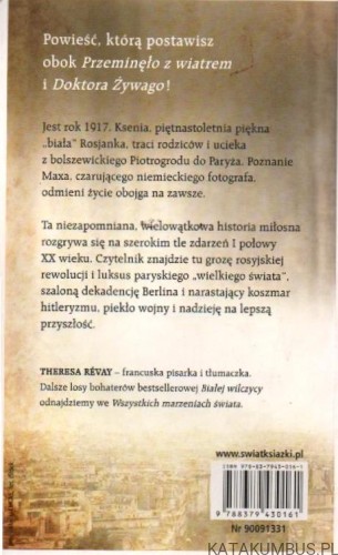 Biała wilczyca. THERESA REVAY