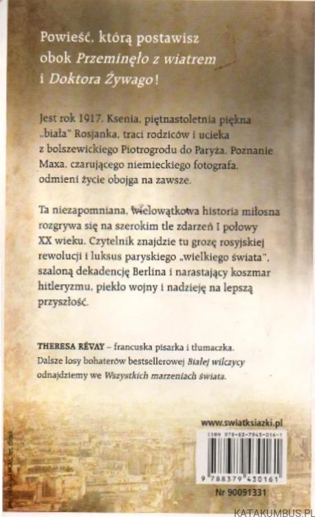 Biała wilczyca. THERESA REVAY
