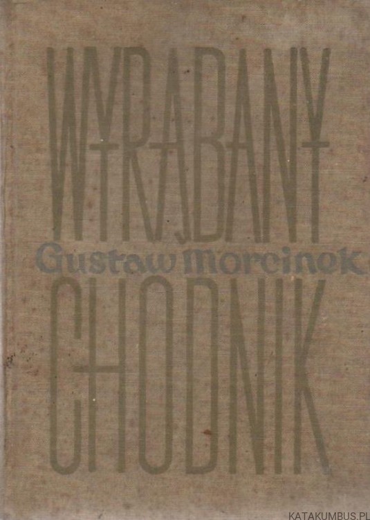 Wyrąbany chodnik. GUSTAW MORCINEK