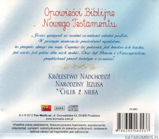 Opowieści biblijne Nowego Testamentu. Królestwo nadchodzi. Płyta CD