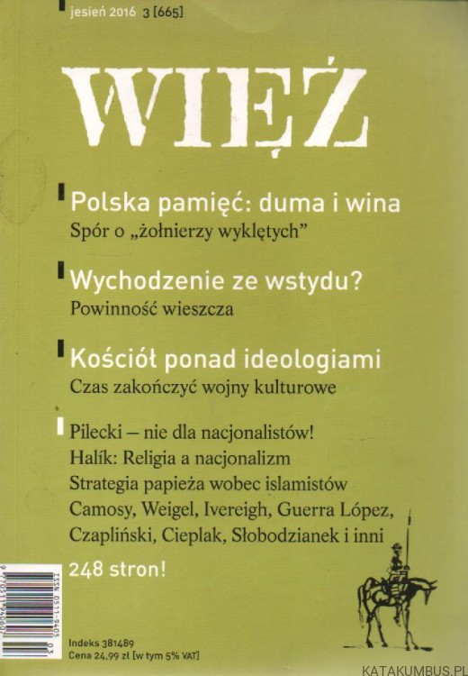Więź ( jesień 2016 3, 665). PRACA ZBIOROWA