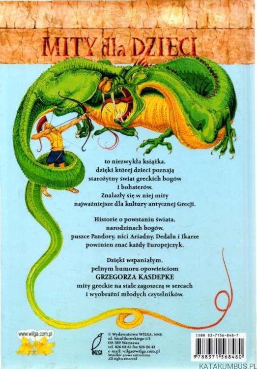 Mity dla dzieci. GRZEGORZ KASDEPKE