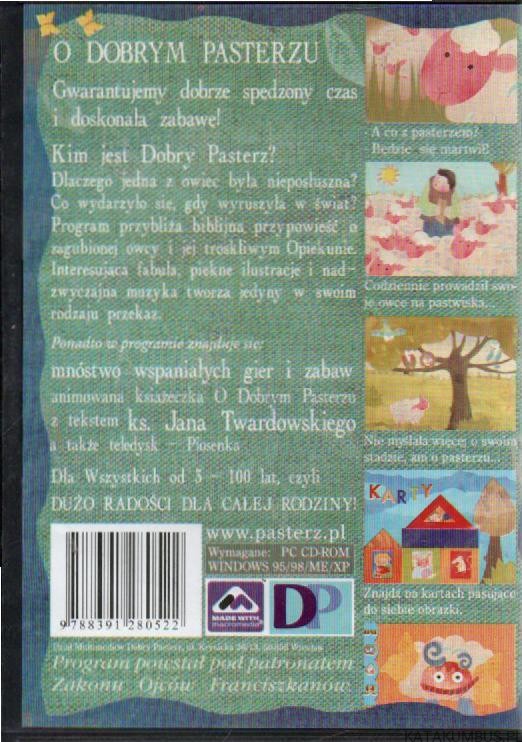 O dobrym pasterzu. Przypowieść biblijna (płyta CD). PRACA ZBIOROWA