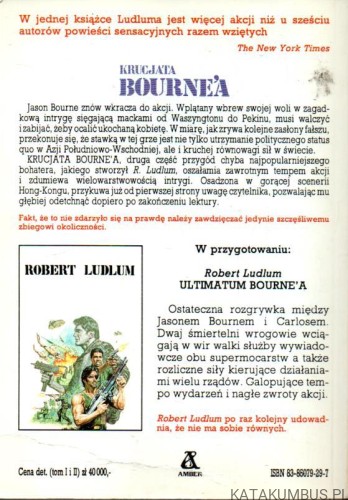 Krucjata Bourne'a. TOM 1 ROBERT LUDLUM