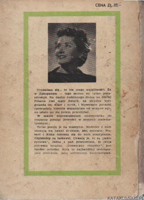 Drewniany różaniec. NATALIA ROLLECZEK