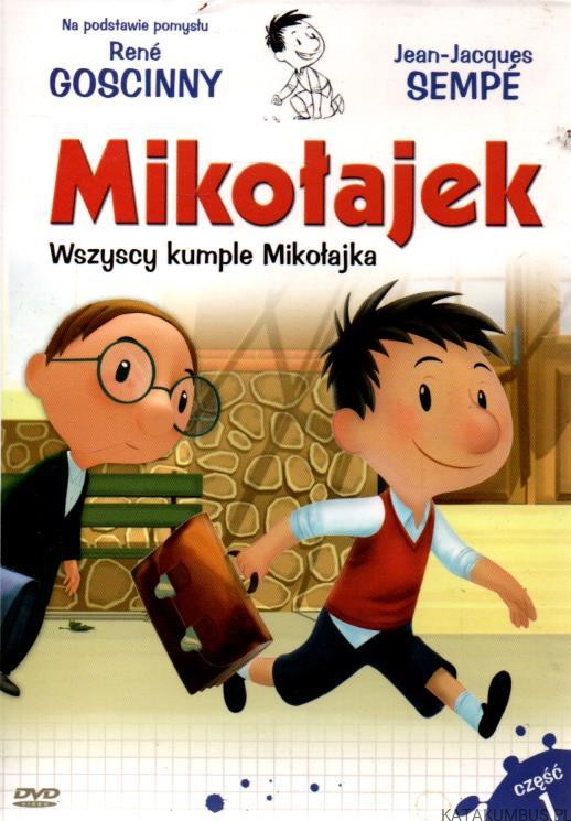Mikołajek. Wszyscy kumple Mikołajka. Płyta DVD. RENE GOSCINNY, JEAN-JACQUES