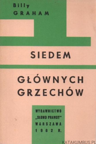 Siedem głównych grzechów. BILLY GRAHAM