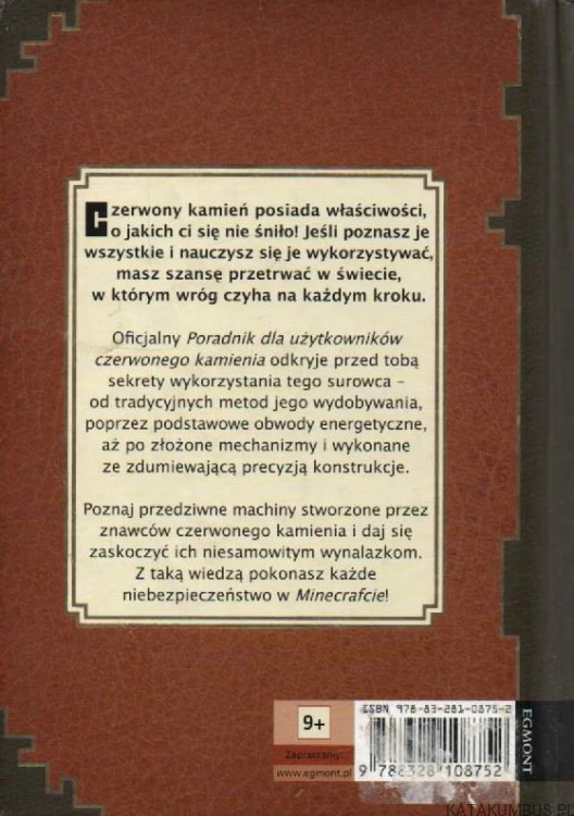 Minecraft. Poradnik użytkowników czerwonego kamienia. PRACA ZBIOROWA
