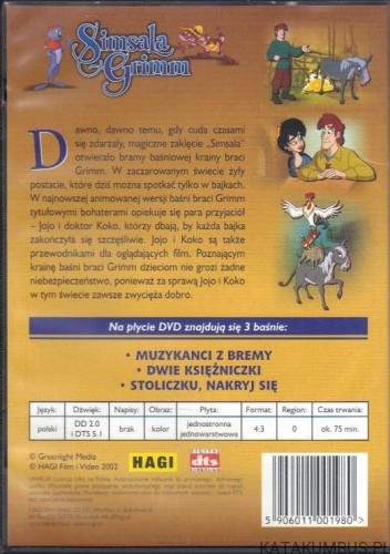 Simsala Grimm. BAŚNIE BRACI GRIMM