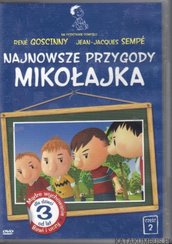 Najnowsze przygody Mikołajka. cz 2. (płyta DVD) RENE GOSCINNY, JEAN-JACQUES SEMPE