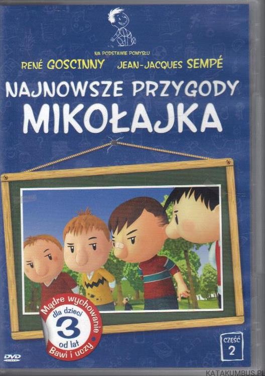 Najnowsze przygody Mikołajka. cz 2. (płyta DVD) RENE GOSCINNY, JEAN-JACQUES SEMPE
