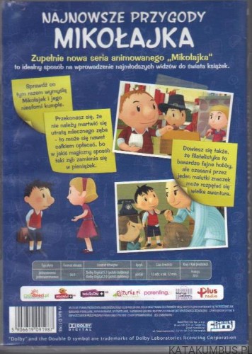 Najnowsze przygody Mikołajka. cz 2. (płyta DVD) RENE GOSCINNY, JEAN-JACQUES SEMPE