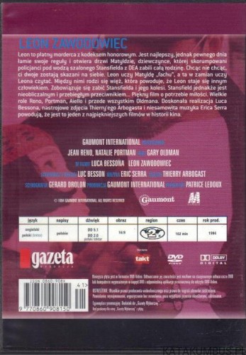 Leon zawodowiec. reż. LUC BESSON