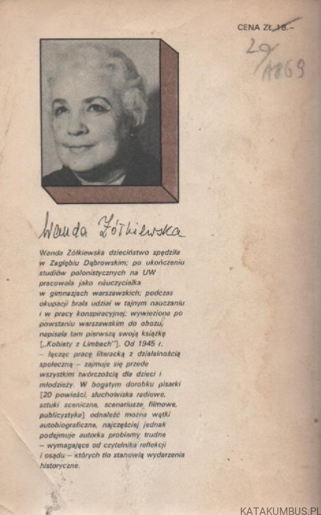 Dzikus, czyli wyjęty spod prawa. WANDA ŻÓŁKIEWSKA