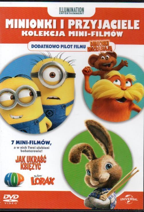 Minionki i przyjaciele. Kolekcja mini- filmów. PRACA ZBIOROWA