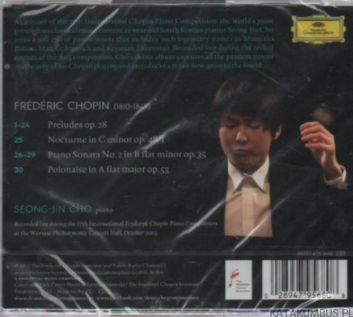 Seong-Jin Cho, winter of the 17th International Fryderyk Chopin piano competition (CD)