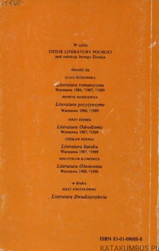 Literatura Średniowiecza. TADEUSZ WITCZAK