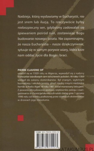 Oddać życie. PIERRE CLAVERIE OP
