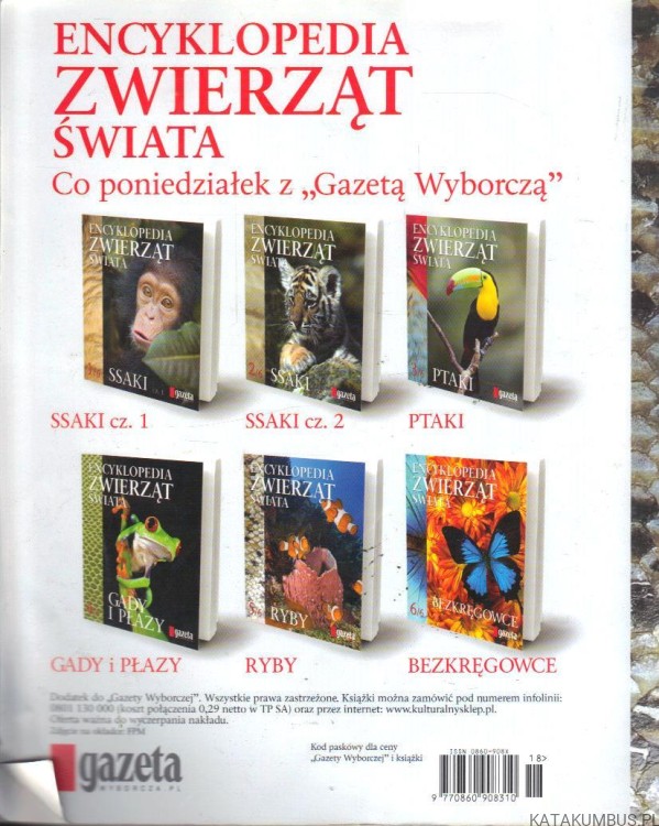 Encyklopedia zwierząt świata. Ryby 5/6. EWA TURYN