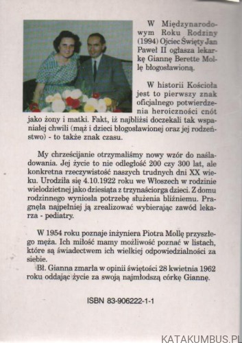 Podarunek miłości. Listy z okresu narzeczeństwa. bł. GIANNA BERETTA-MOLLA I PIOTR MOLLA