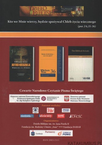 Przegląd Biblijny nr 12 (2020). PRACA ZBIOROWA