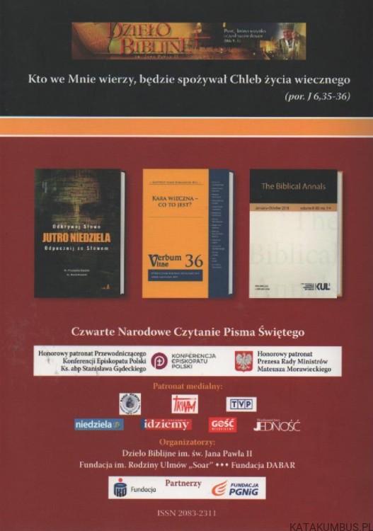 Przegląd Biblijny nr 12 (2020). PRACA ZBIOROWA