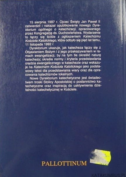 Dyrektorium ogólne o katechizacji. PRACA ZBIOROWA