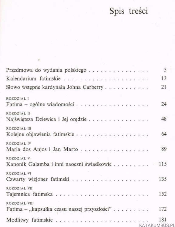 Ponowne odkrycie Fatimy. ks. ROBERT J.FOX