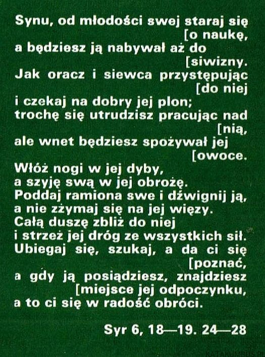 Od egzegezy do katechezy 2. ALFRED LAPPLE